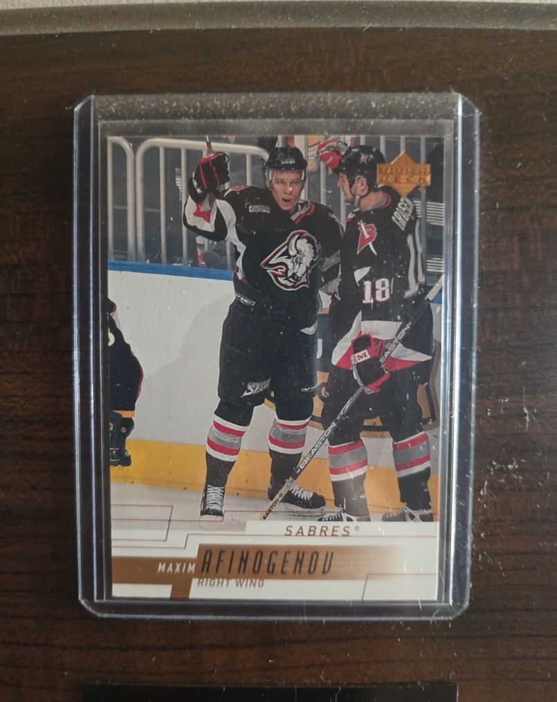 2000-01 Upper Deck #23 Maxim Afinogenov — front