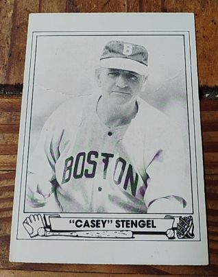 1983 TCMA 1942 Play Ball #42 Casey Stengel — front