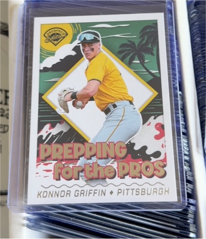 2024 Panini Prospect Edition #11 Konnor Griffin Prepping for the Pros — front