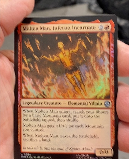 2025 Magic: The Gathering #84 Molten Man, Inferno Incarnate — front