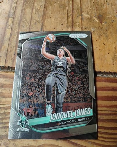 2025 Panini Prizm WNBA #52 Jonquel Jones New York Liberty — front