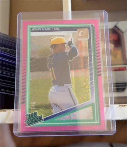 2025 Donruss Rated Prospect #162 Jesus Made — front