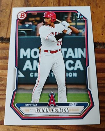 2026 Bowman Prospects #BP-60 Isaiah Jackson — front