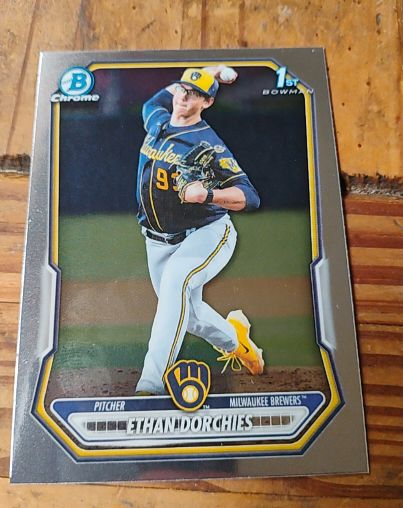 2026 Bowman Chrome #BCP-52 Ethan Dorchies — front