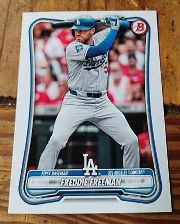 2023 Bowman #82 Freddie Freeman — front
