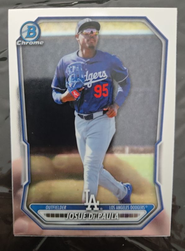 2026 Bowman Chrome #BCP-83 Josue De Paula — front