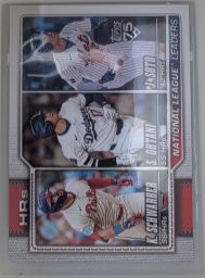 2026 Topps Series 1 #84 National League HR Leaders Kyle Schwarber / Shohei Ohtani / Juan Soto — front