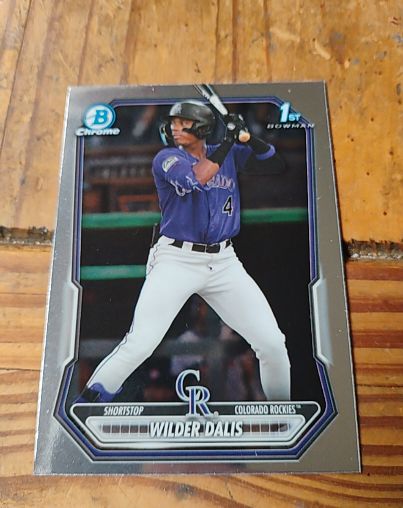 2026 Bowman Chrome #BCP-150 Wilder Dalis — front