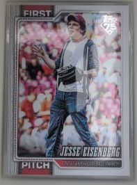 2026 Topps Series 1 First Pitch #FP-5 Jesse Eisenberg — front