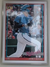 2026 Topps Series 1 - 1991 Topps Baseball #T91-16 James Wood — front