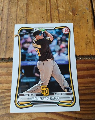 2026 Bowman #60 Manny Machado — front