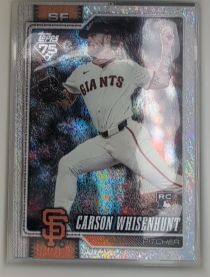 2026 Topps Series 1 #184 Carson Whisenhunt — front