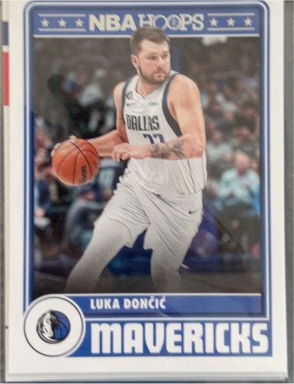 2023-24 Panini NBA Hoops #295 Luka Dončić — front