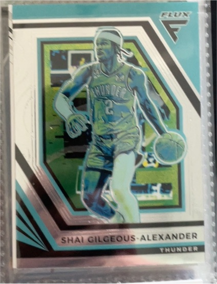 2022-23 Panini Flux #154 Shai Gilgeous-Alexander — front