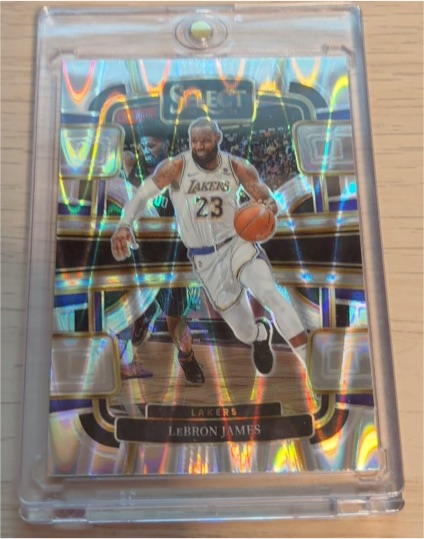 2023-24 Panini Select #66 LeBron James — front