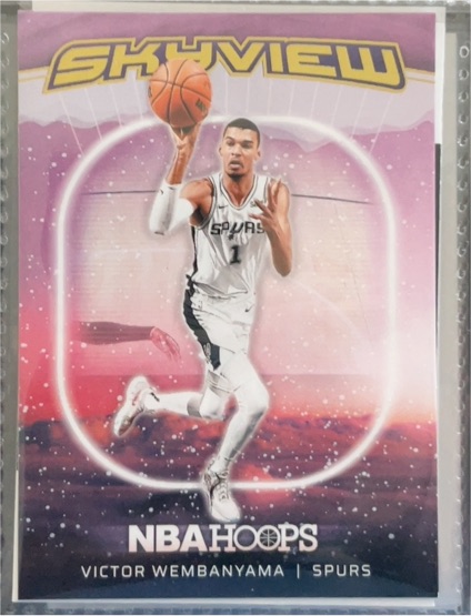 2024-25 Panini NBA Hoops Skyview #16 Victor Wembanyama — front
