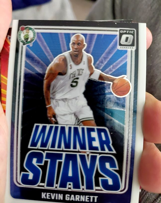 2024-25 Panini Donruss Optic #17 Kevin Garnett Winner Stays — front