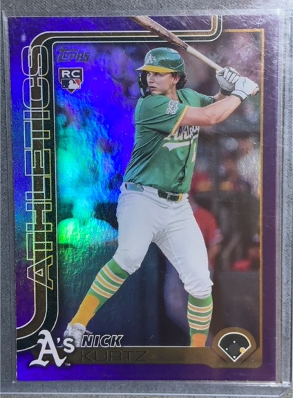 2025 Topps Update Series #US201 Nick Kurtz — front