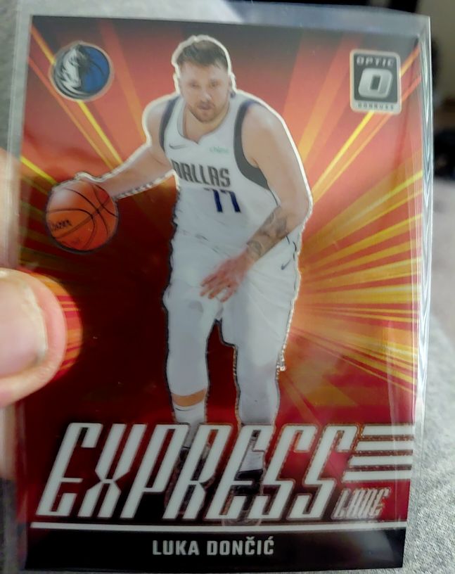 2024-25 Panini Donruss Optic #6 Luka Dončić Express Lane — front