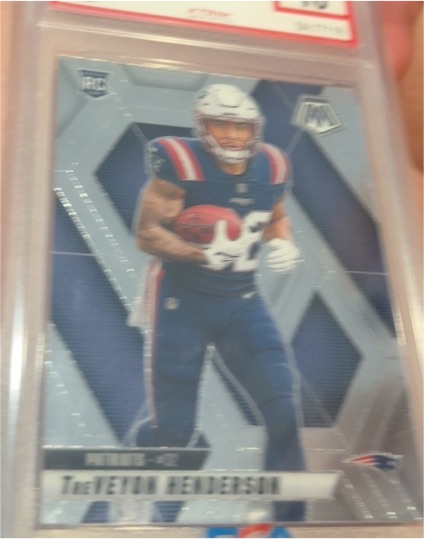 2025 Panini Mosaic #325 TreVeyon Henderson — front