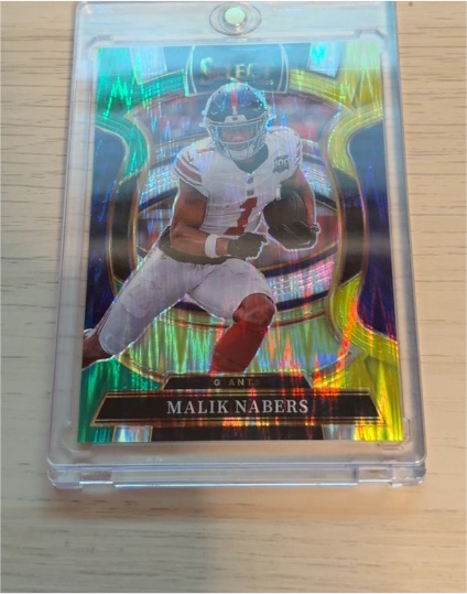 2025 Panini Select Prizm Concourse #94 Malik Nabers — front