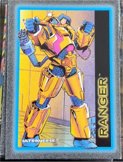1993 Skybox Malibu Comics Ultraverse #28 Ranger — front
