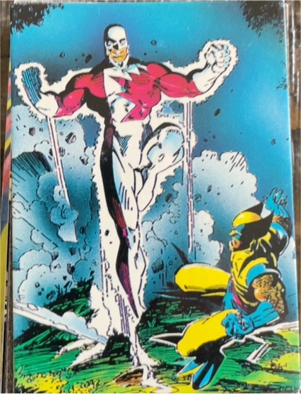 1992 Comic Images Wolverine From Then 'Til Now II #28 Weapon Alpha — front
