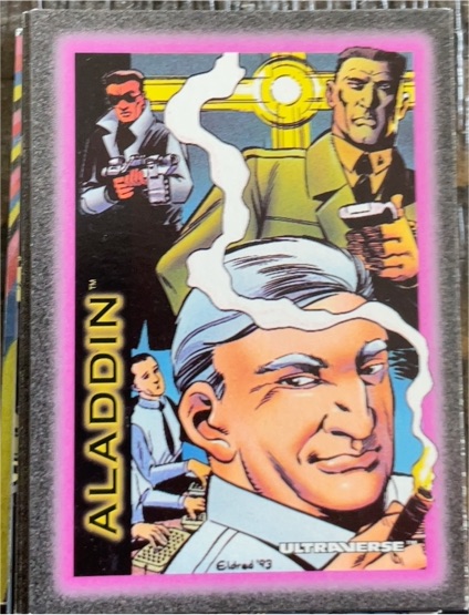 1993 SkyBox Ultraverse #92 Aladdin — front