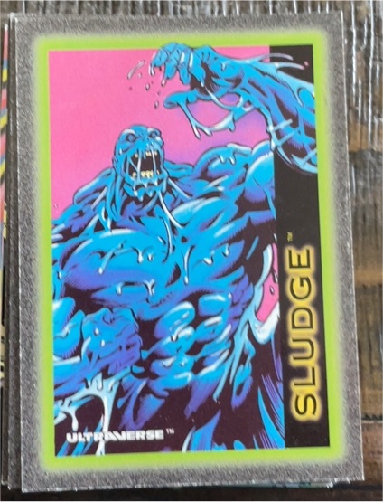 1993 SkyBox Ultraverse #80 Sludge — front