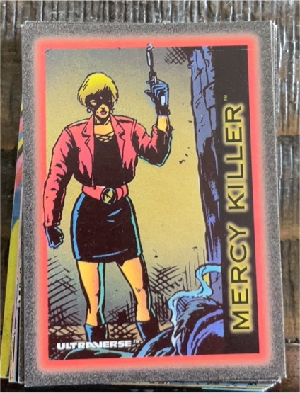 1993 SkyBox Ultraverse #71 Mercy Killer — front