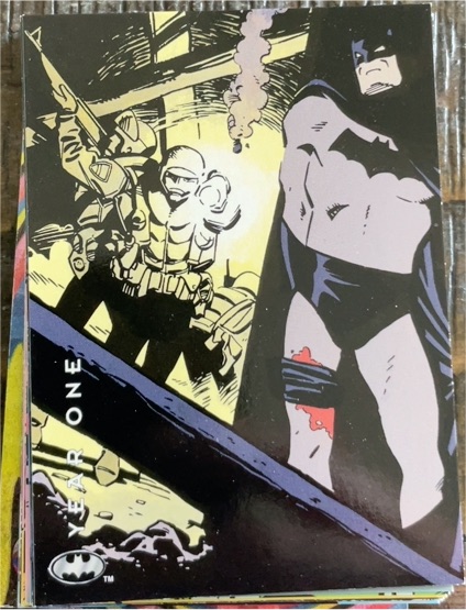 1994 SkyBox Batman: Saga of the Dark Knight #10 Year One, Falsely Accused — front