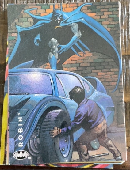 1994 Skybox Batman Saga of the Dark Knight #22 Jason Todd — front