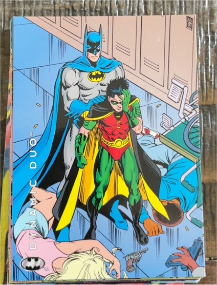 1994 SkyBox Batman Saga of the Dark Knight #36 Seduction of the Gun — front