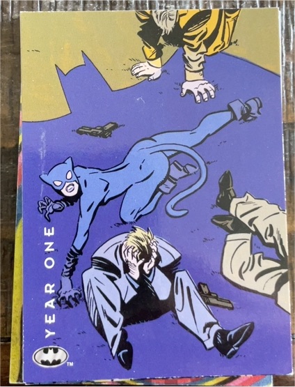 1994 SkyBox Batman: Saga of the Dark Knight #11 Year One Feline Fatale — front
