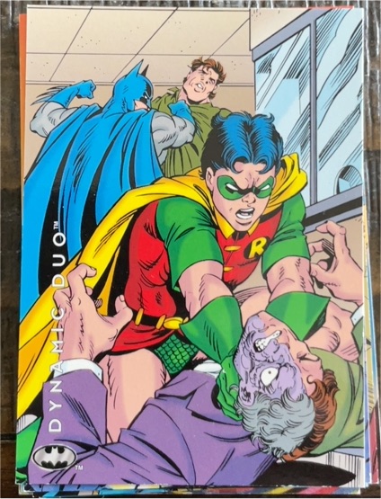 1994 Skybox Batman: Saga of the Dark Knight #31 Dynamic Duo — front