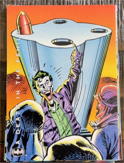 1994 SkyBox Batman: Saga of the Dark Knight #40 Missile Deal — front