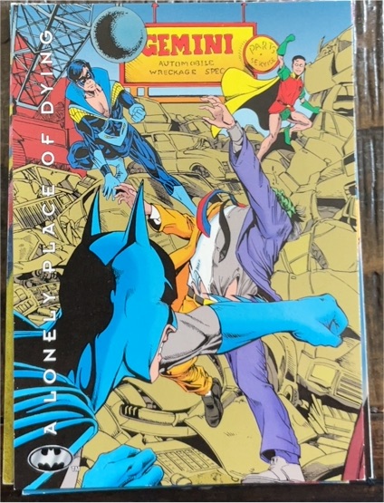 1994 Skybox Batman: Saga of the Dark Knight #63 Initiation — front