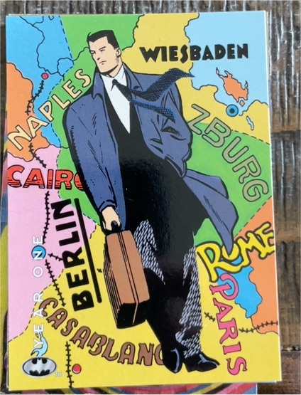 1994 SkyBox Batman Saga of the Dark Knight #4 Training Abroad — front