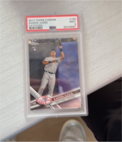 2017 Topps Chrome #169 Aaron Judge — front