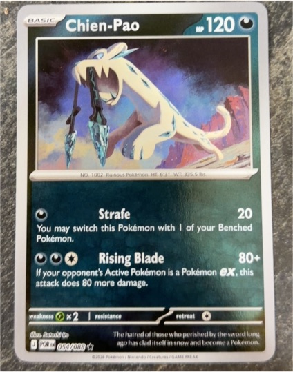 2026 Pokémon #054 Chien-Pao — front
