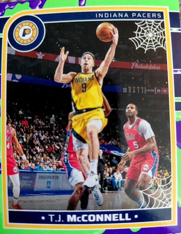2024-25 Panini Haunted Hoops #64 T.J. McConnell — front