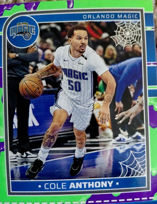 2024-25 Panini Haunted Hoops #12 Cole Anthony — front