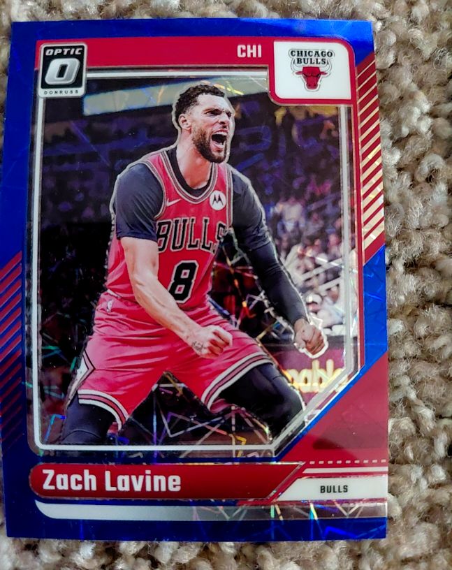 2024-25 Panini Donruss Optic #34 Zach LaVine — front