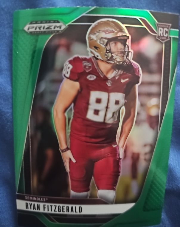 2025 Panini Prizm Draft Picks #27 Ryan Fitzgerald — front