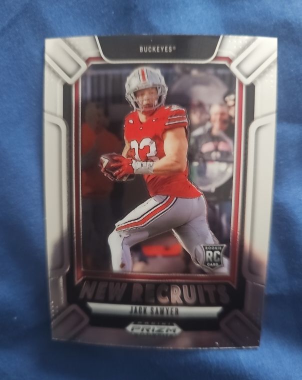 2025 Panini Prizm Draft Picks #4 Jack Sawyer New Recruits — front