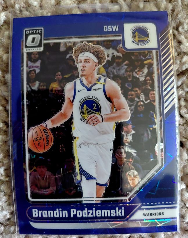 2024-25 Panini Donruss Optic #36 Brandin Podziemski — front