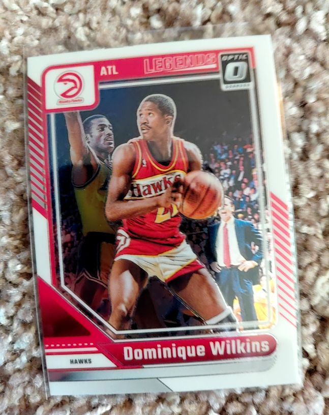 2024-25 Panini Donruss Optic #238 Dominique Wilkins Legends — front