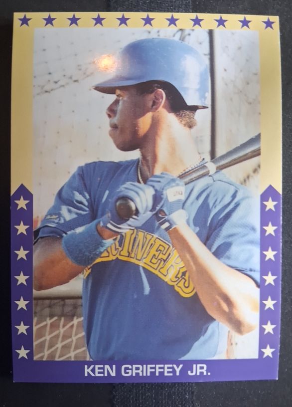 1990 Star Company Ken Griffey Jr. Yellow & Purple #NNO — front
