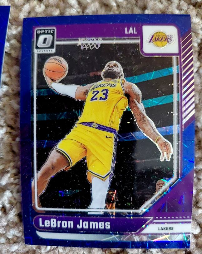 2024-25 Panini Donruss Optic #148 LeBron James — front
