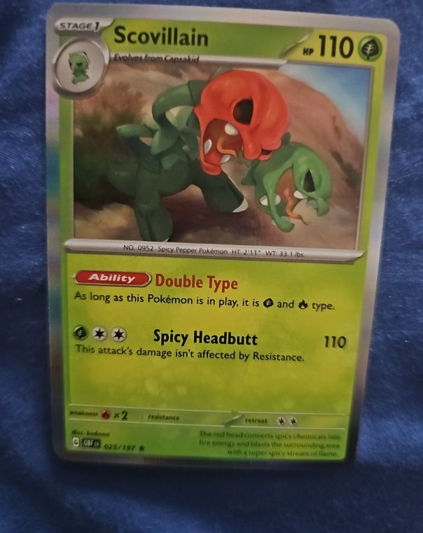 2023 Pokémon TCG #025 Scovillain — front
